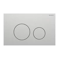 Clapeta de actionare Geberit Sigma40 Slim inox finisaj periat