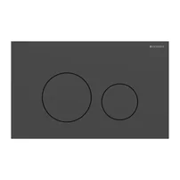 Clapeta de actionare Geberit Sigma40 Slim negru finisaj mat