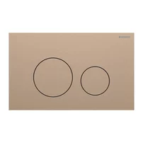 Clapeta de actionare Geberit Sigma40 Slim rosu-auriu finisaj periat