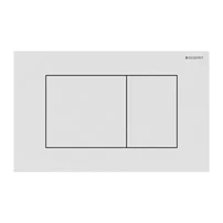 Clapeta de actionare Geberit Sigma40 Slim alb finisaj mat