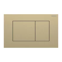 Clapeta de actionare Geberit Sigma40 Slim culoare alama finisaj periat