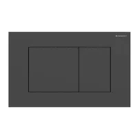 Clapeta de actionare Geberit Sigma40 Slim negru finisaj mat