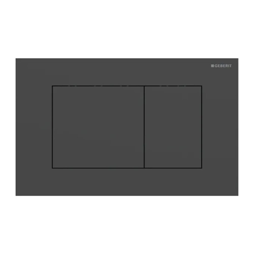 Clapeta de actionare Geberit Sigma40 Slim negru finisaj mat