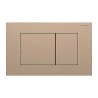 Clapeta de actionare Geberit Sigma40 Slim rosu-auriu finisaj periat