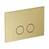 Clapeta de actionare Omnires Steel-R45 finisaj alama periata picture - 1
