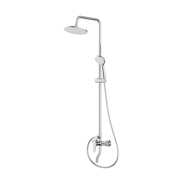 Coloana de dus cu baterie monocomanda AM.PM Play finisaj crom lucios picture - 2