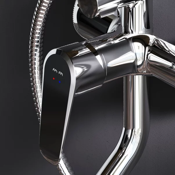 Coloana de dus cu baterie monocomanda AM.PM Play finisaj crom lucios picture - 5