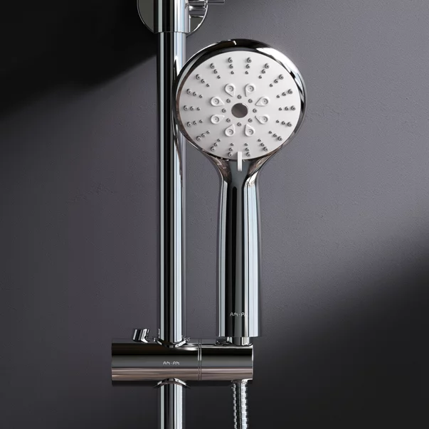 Coloana de dus cu baterie monocomanda AM.PM Play finisaj crom lucios picture - 6