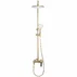 Coloana de dus cu baterie monocomanda auriu periat Rea Avalon picture - 4