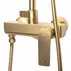 Coloana de dus cu baterie monocomanda auriu periat Rea Avalon picture - 6