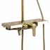 Coloana de dus cu baterie monocomanda auriu periat Rea Bravo picture - 2