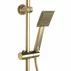 Coloana de dus cu baterie monocomanda auriu periat Rea Bravo picture - 6