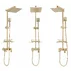 Coloana de dus cu baterie monocomanda auriu periat Rea Jack picture - 2