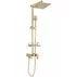 Coloana de dus cu baterie monocomanda auriu periat Rea Jack picture - 3