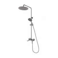 Coloana de dus cu baterie monocomanda FDesign Zaffiro finisaj Gun Metal mat