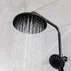 Coloana de dus cu baterie monocomanda Wirquin Roma Touch finisaj negru mat picture - 6