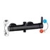 Coloana de dus cu baterie monocomanda Wirquin Roma Touch finisaj negru mat picture - 7