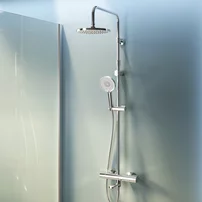 Coloana de dus cu baterie termostatata AM.PM X-Joy finisaj crom lucios