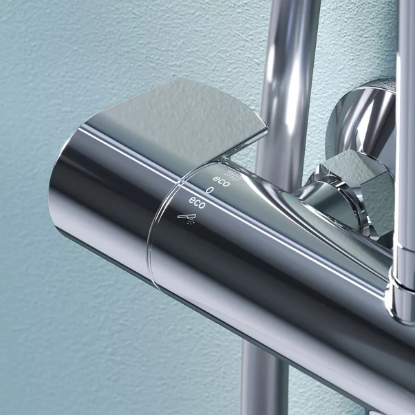 Coloana de dus cu baterie termostatata AM.PM X-Joy finisaj crom lucios picture - 9