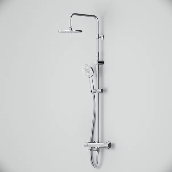 Coloana de dus cu baterie termostatata AM.PM X-Joy finisaj crom lucios picture - 11