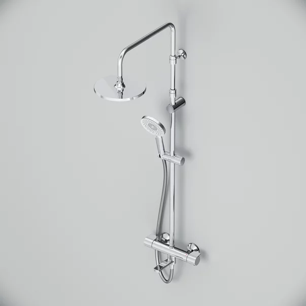 Coloana de dus cu baterie termostatata AM.PM X-Joy finisaj crom lucios picture - 12
