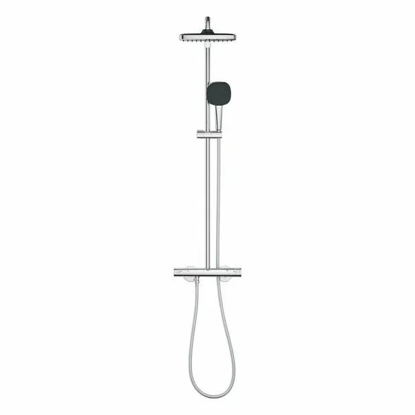 Coloana de dus cu baterie termostatata Grohe Vitalio Start Cube 250 crom lucios picture - 5