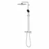 Coloana de dus cu baterie termostatata Grohe Vitalio Start Cube 250 crom lucios picture - 6