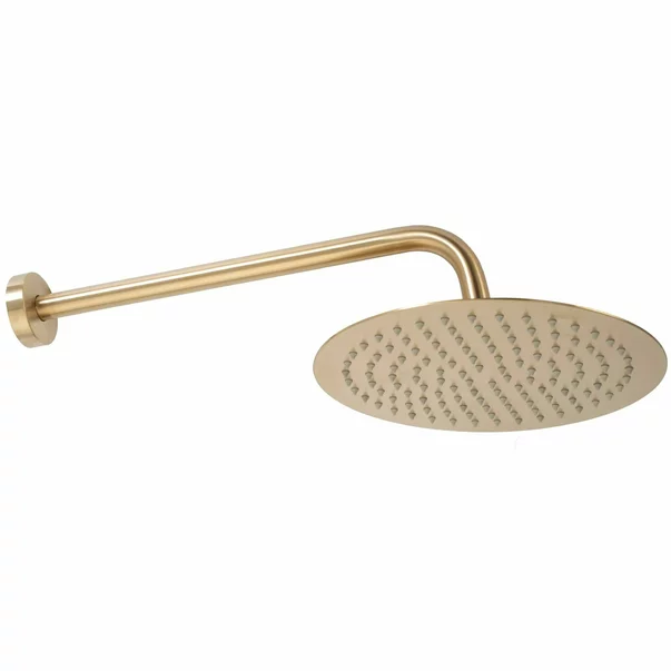 Sistem de dus incastrat cu baterie termostatata incastrata auriu periat Rea Lungo picture - 3