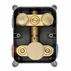 Sistem de dus incastrat cu baterie termostatata incastrata auriu periat Rea Lungo picture - 6