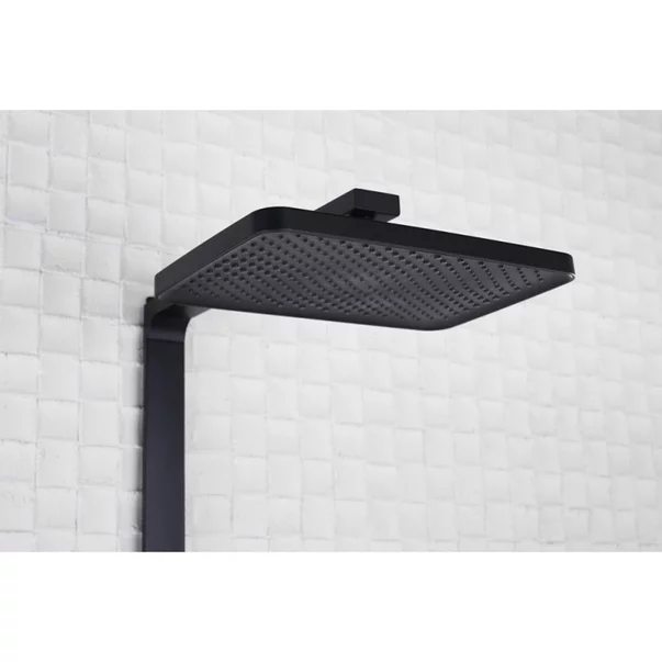 Coloana de dus cu baterie termostatata Inter Ceramic Lucio finisaj negru mat picture - 8