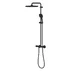 Coloana de dus cu baterie termostatata negru mat Grohe Tempesta Cosmopolitan 250 Cube picture - 3