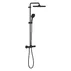Coloana de dus cu baterie termostatata negru mat Grohe Tempesta Cosmopolitan 250 Cube picture - 4