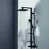 Coloana de dus cu baterie termostatata negru mat Ideal Standard Alu+ palarie patrata picture - 1