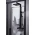Coloana de dus cu baterie termostatata negru mat Ideal Standard Alu+ palarie patrata picture - 2