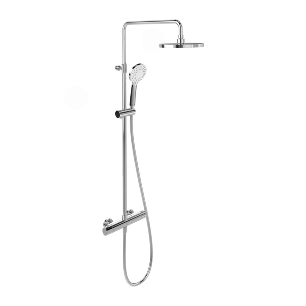 Coloana de dus cu baterie termostatata Villeroy&Boch Universal finisaj crom lucios