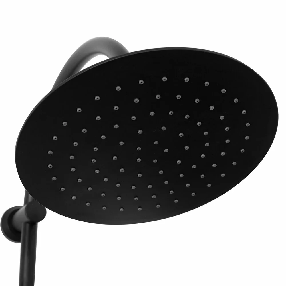 Coloana de dus cu pipa cada Rea Vigo negru mat 5902557345168