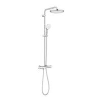 Coloana de dus cu termostat Grohe Tempesta 250 finisaj crom lucios