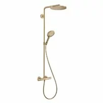 Coloana de dus cu termostat Hansgrohe Raindance Select S bronz periat