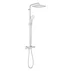 Coloana de dus Grohe Tempesta 250 Cube cu baterie termostatata crom lucios picture - 1