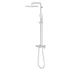 Coloana de dus Grohe Tempesta 250 Cube cu baterie termostatata crom lucios picture - 5