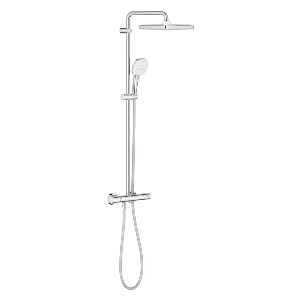 Coloana de dus Grohe Tempesta 250 Cube cu baterie termostatata crom lucios picture - 7