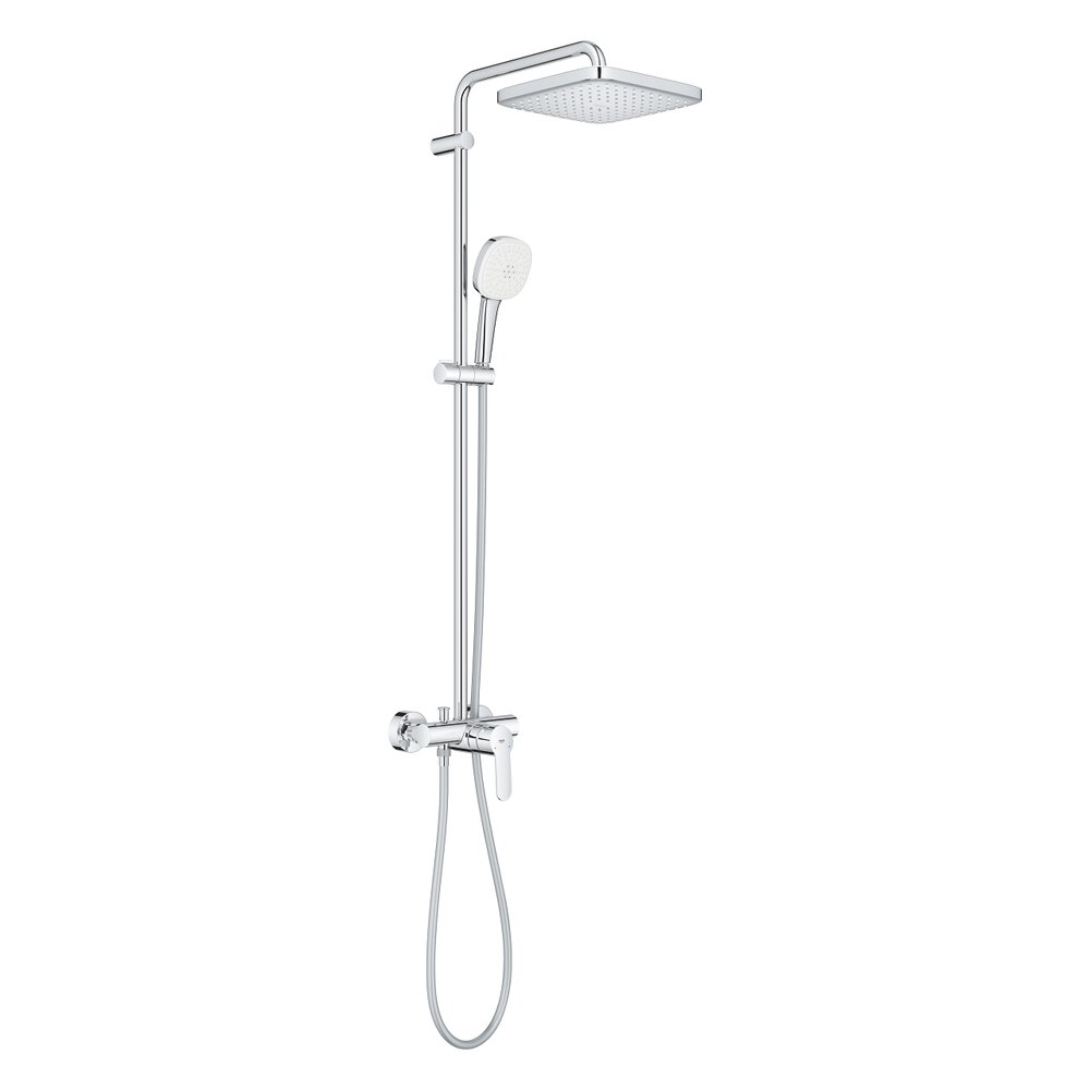 Coloana de dus Grohe Tempesta Cosmopolitan 250 Cube baterie monocomanda crom lucios