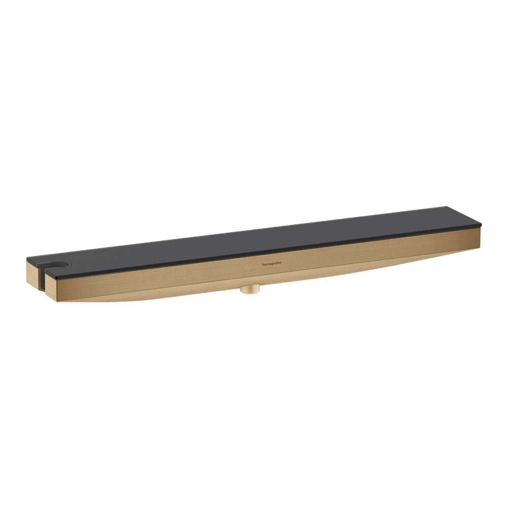 Conector de perete pentru furtun dus Hansgrohe Rainfinity bronz periat