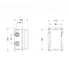 Corp incastrat Villeroy&Boch Universal VI-BOX pentru baterii termostatate picture - 3