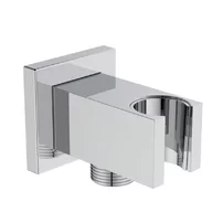 Cot conector cu suport para dus Ideal Standard crom lucios