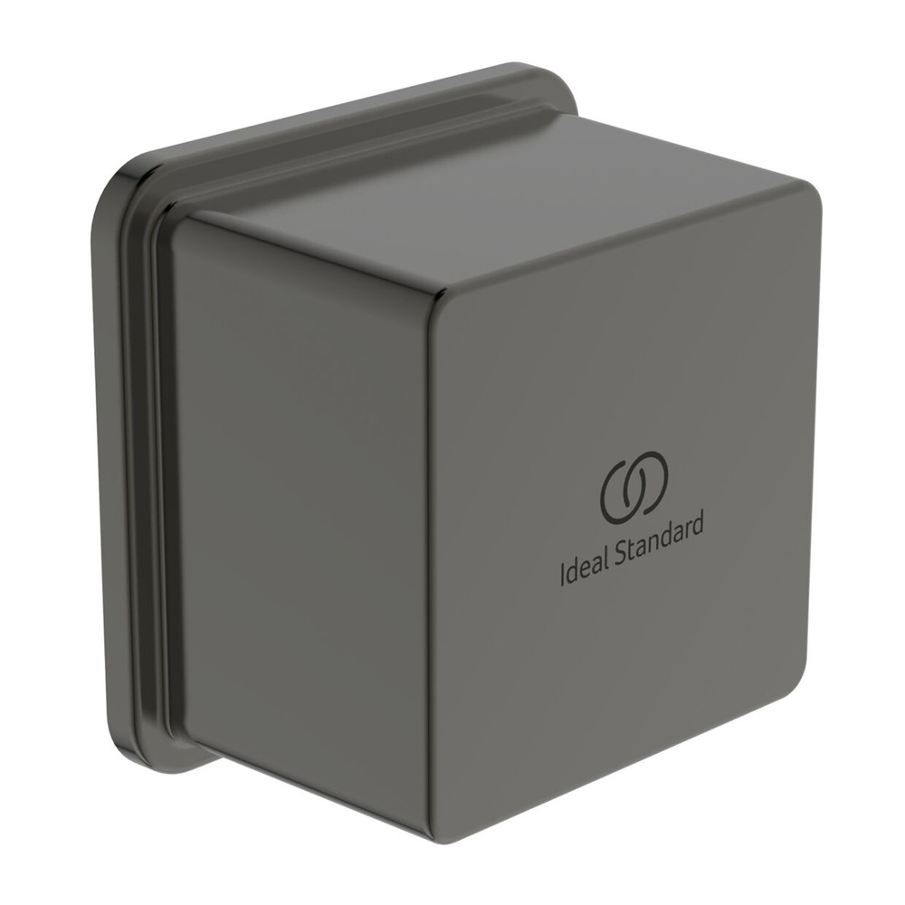 Cot conector perete Ideal Standard Atelier Conca gri Magnetic Grey