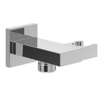 Cot de iesire dus Villeroy&Boch Universal patrat cu suport para crom lucios
