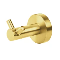 Cuier dublu Balneo Qube auriu periat