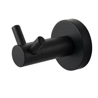 Cuier dublu Balneo Qube negru mat