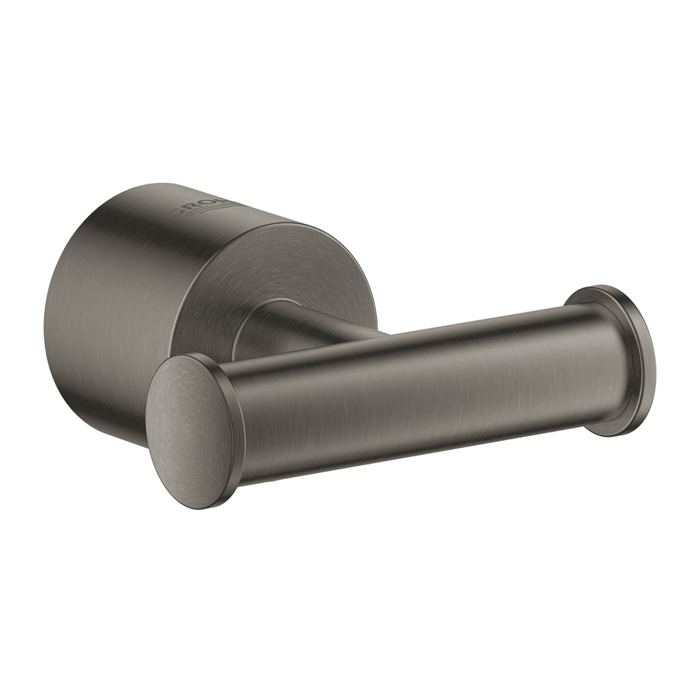 Cuier dublu Grohe Atrio antracit periat Hard Graphite